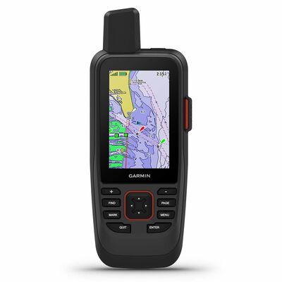 GPSMAP® 86sci Marine Handheld With BlueChart® g3 Coastal Charts and inReach® Capabilities