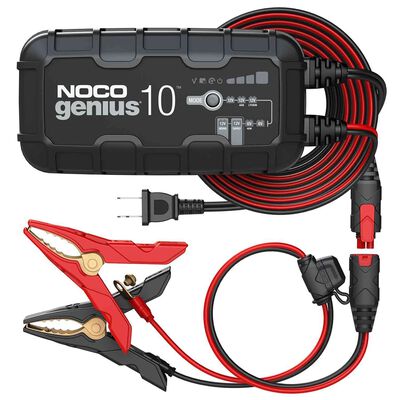 Noco Genius Automatic Portable Battery Charger, 10 Amp