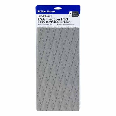 EVA Foam Traction Pad Gray Diamond 10.75" x 5.25"