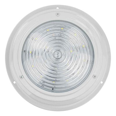6 7/8" White Aluminum LED Dome Light, White