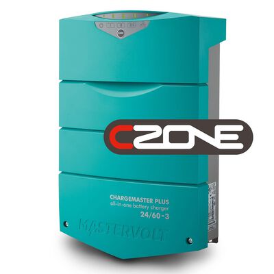 ChargeMaster Plus CZone Battery Charger, 24V, 60 Amp, 3 Banks