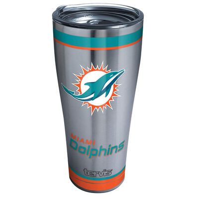 30 oz. Miami Dolphins Traditional Tumbler with Lid