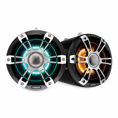 6.5” 230 W Sports Chrome Wake Tower Speakers with CRGBW LED Lighting