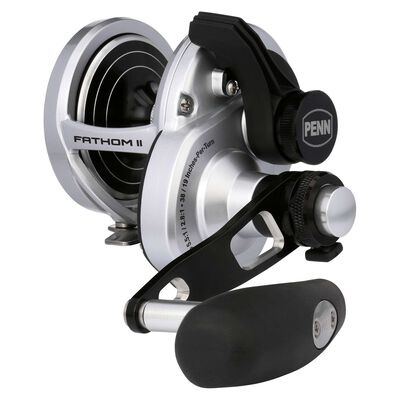 Fathom® II Lever Drag 2-Speed 15XN Left-Hand Conventional Reel