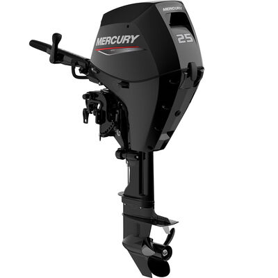 25hp Electric Start 4-Stroke Outboard, 20" Shaft Length