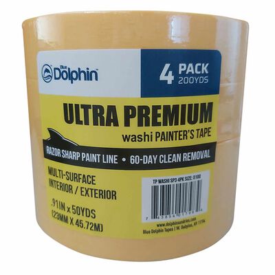 1" Washi Painter's Tape, 4-Pack