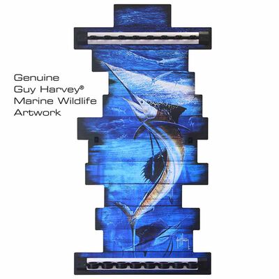 Guy Harvey Sailfish 8 Rod Wall Rack