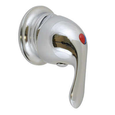 Compact Single Lever Shower Mixer, Chrome Finish