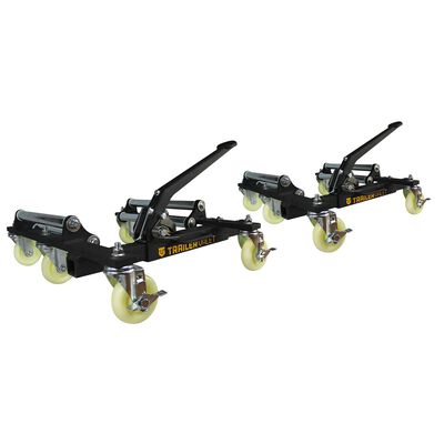 2,000 lb. Capacity RV and Large Trailer 6 Wheel Dolly, Set of 2