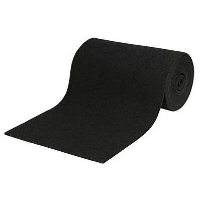 Marine Bunk Carpet Roll, Black, 11" x 12'