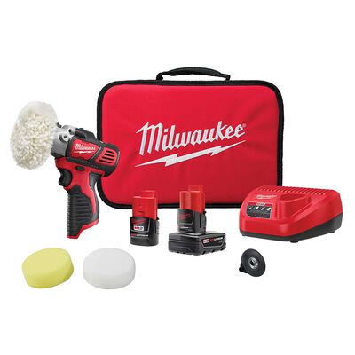 M12™ 12 Volt Lithium-Ion Cordless Variable Speed Polisher/Sander XC/Compact Battery Kit