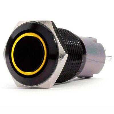 19mm Two Position Switch, Yellow