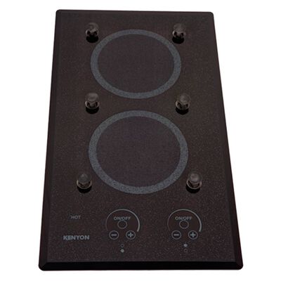 Lite-Touch Q® 2-Burner Marine Cooktop, Small with PUPS™, Portrait, 120V