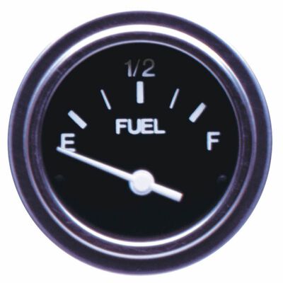 Heavy-Duty Series Fuel Gauge, Sender Required