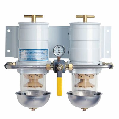 Marine Duplex 900 Turbine Series Diesel Fuel Filter/Water Separator