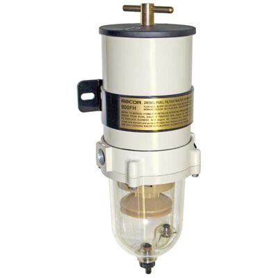 Turbine Series Fuel Filter/Water Separator, 90 GPH,  4-Micron