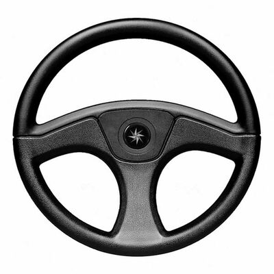 13.5" Diameter 3-Spoke PVC Ace Steering Wheel