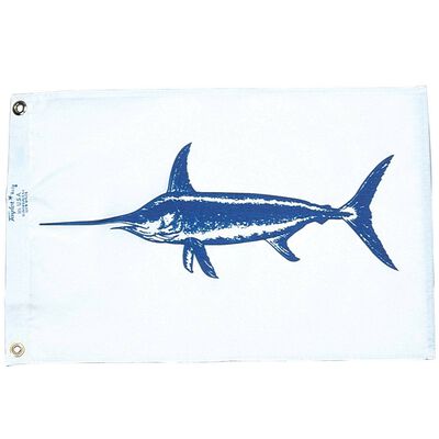 Swordfish Novelty Flag, 12" x 18"