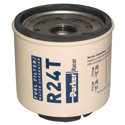 R24T Spin-On Fuel Filter/Water Separator For Series 220R, 10 Micron