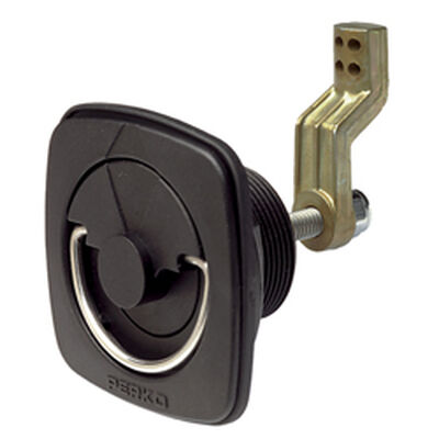 Flush Lock & Latch for Smooth or Carpeted Surfaces