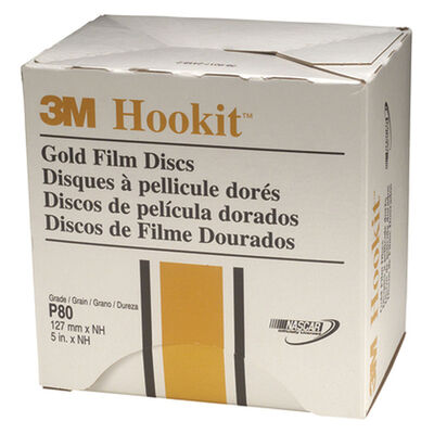 Hookit™ Gold Film Disc 255L, 5", 400 Grit, 00957