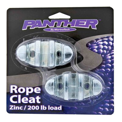 Gripper No-Tie Rope Cleat 2-Pack, 3"