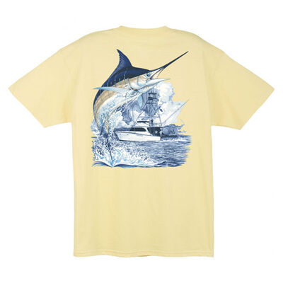 Men's Marlin Boat Shirt