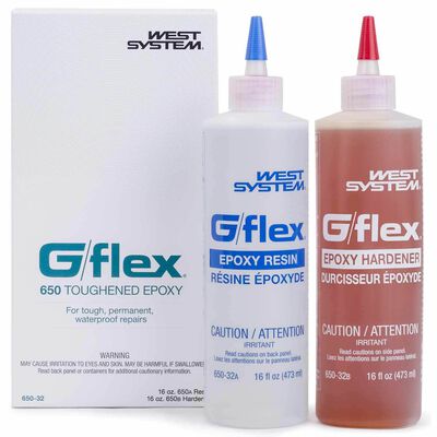 G/flex 650-32 Liquid Epoxy, Resin and Hardener