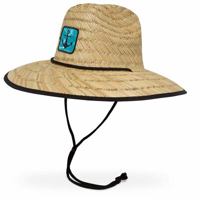 HUK Men's Camo Patch Straw Wide Brim Fishing Hat + Sun Protection,  Americana, 1 : : Clothing, Shoes & Accessories