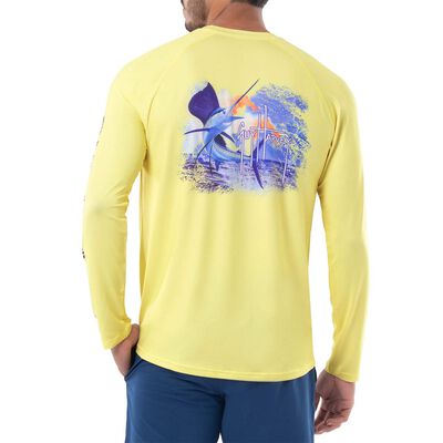 Men's Sunset Sailfish Tech Shirt