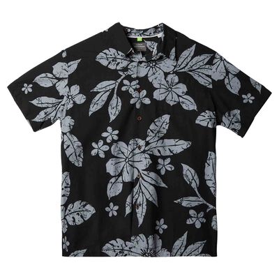 Men's Aqua Flower Shirt