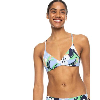 Women's Printed Beach Classics Bralette Bikini Top
