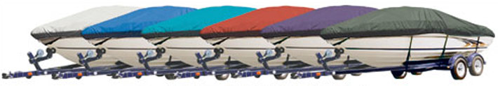 different boat cover colors