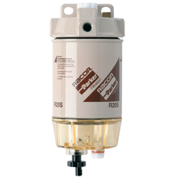 Racor fuel filter with see-thru bowl