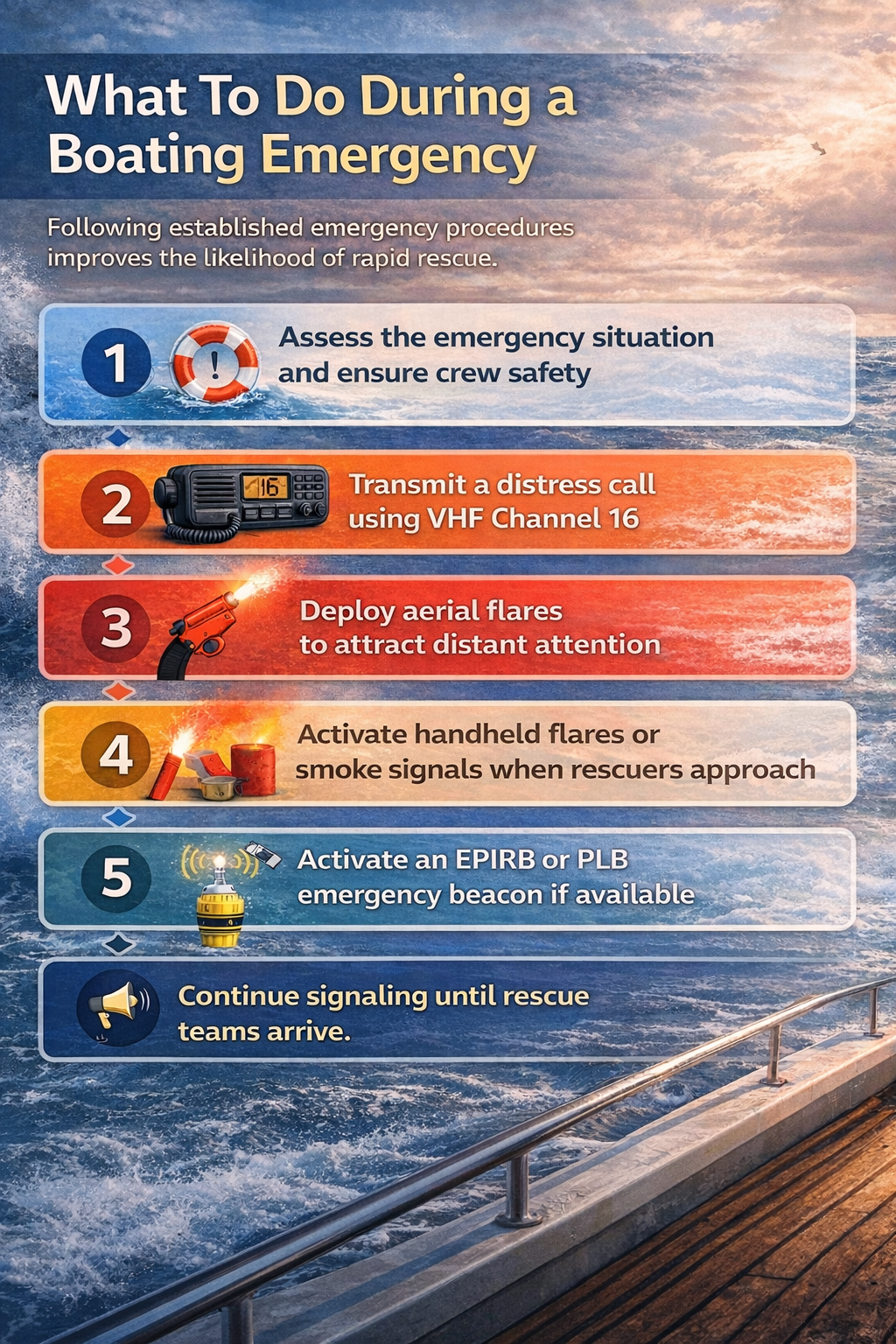What To Do During a Boating Emergency