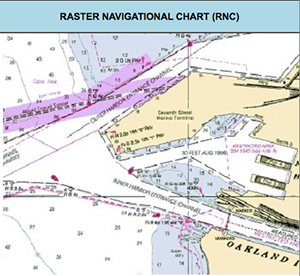 NOAA Raster Navigational Chart