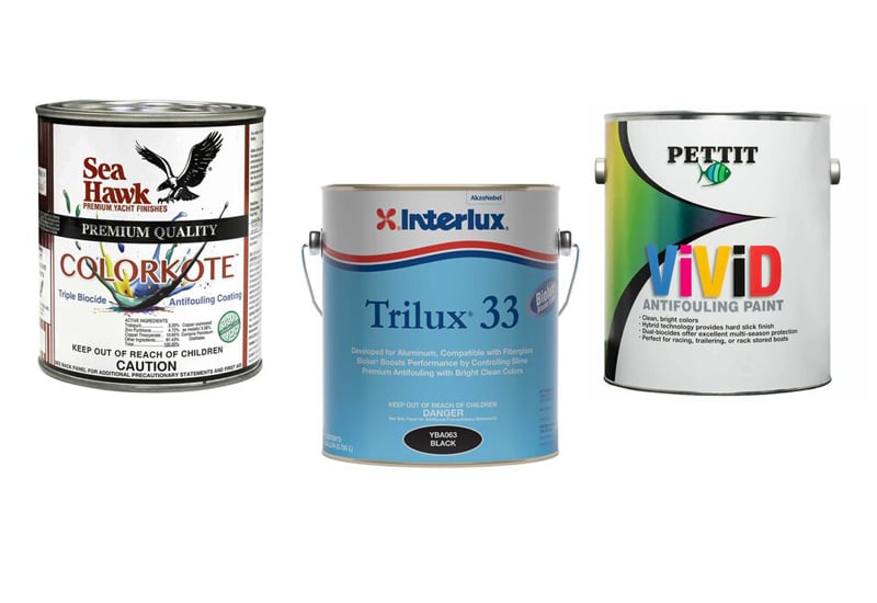 Examples of aluminum safe bottom paints