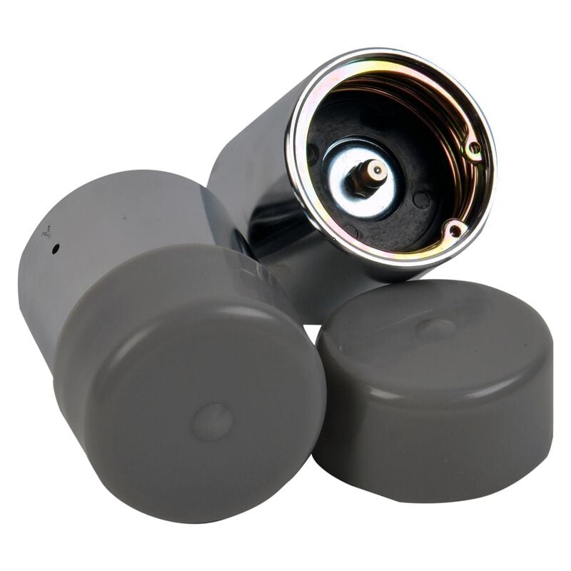 CE Smith bearing protectors for boat trailer wheel hubs — tap-on installation, positive pressure keeps water out of bearings