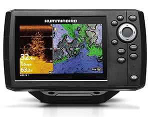 Fishfinder/chartplotter combo