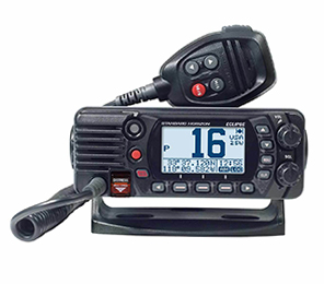 Fixed-mount VHF radio