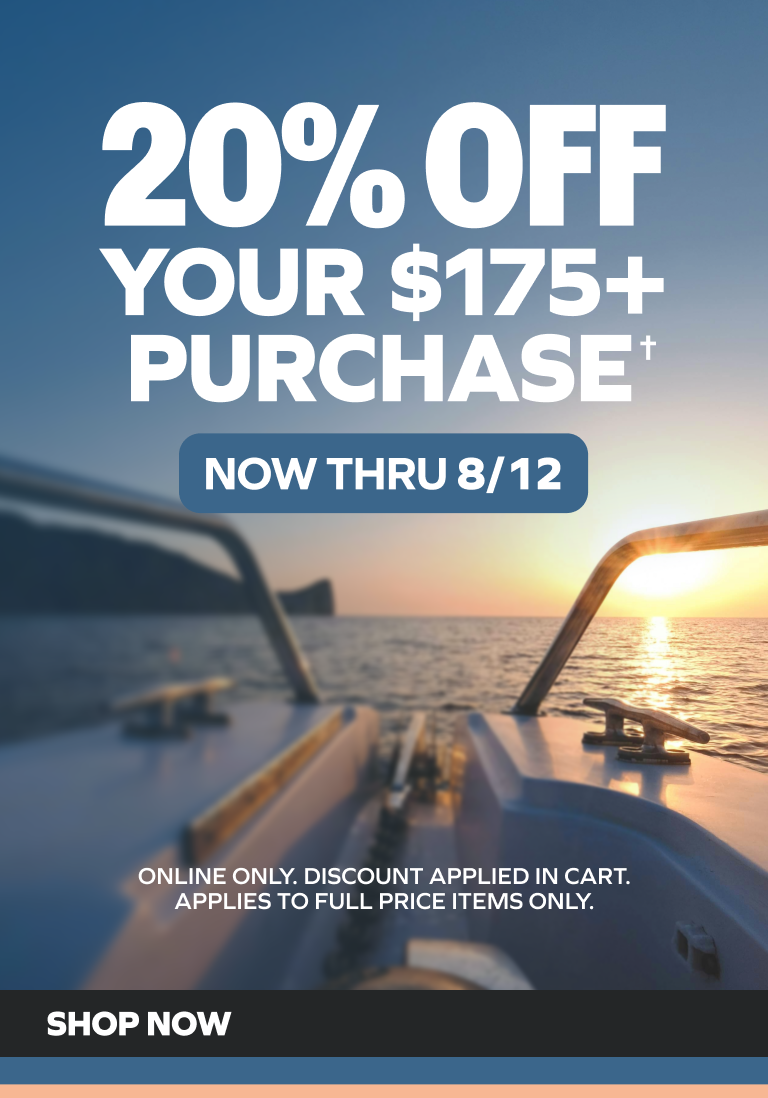 20% Off Your $175+ purchase&dagger; Now thru 8/12. Online only. Discount applied in cart. Shop Now