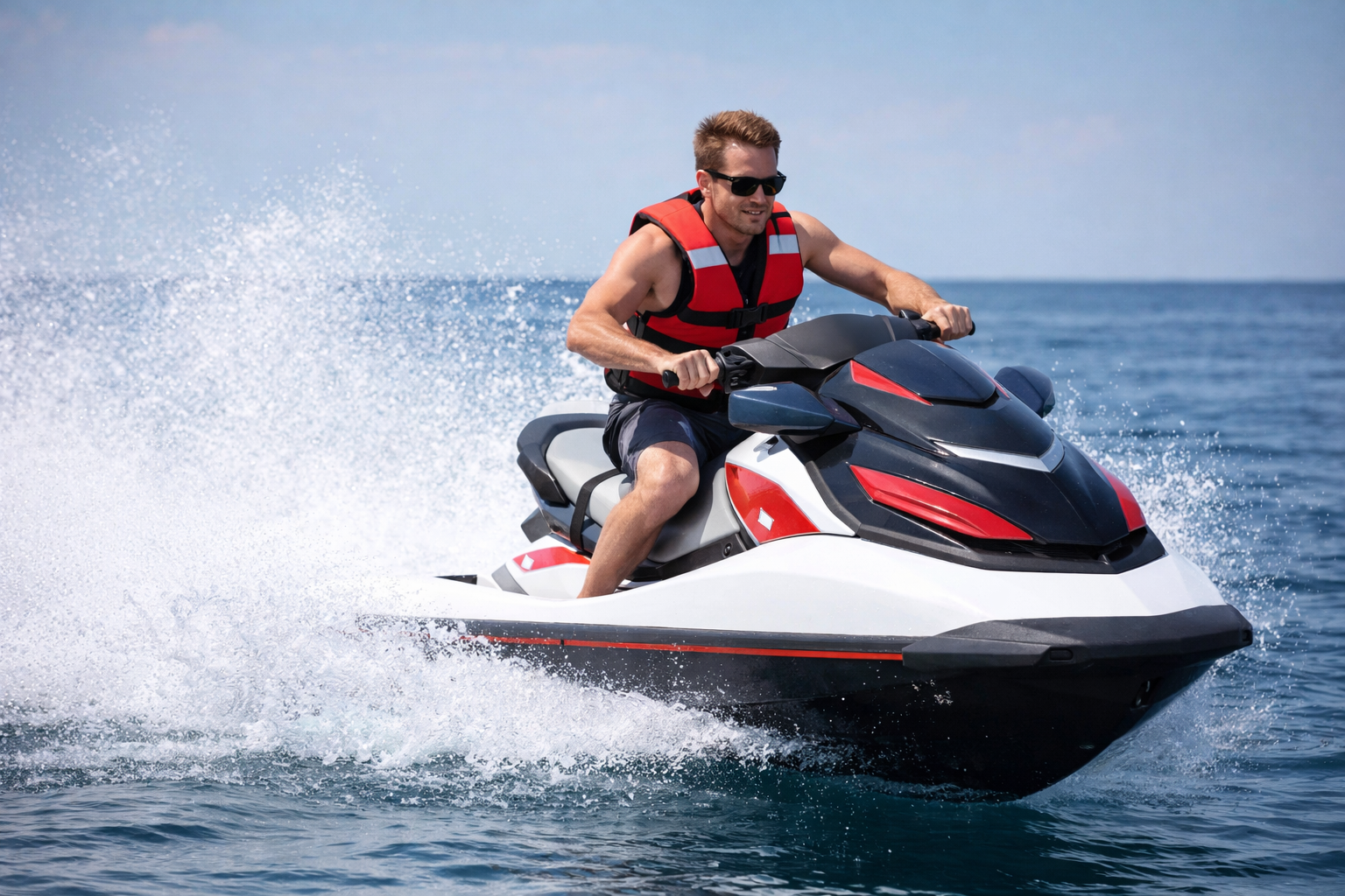 personal watercraft rider wearing life jacket required by boating laws