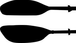 symmetrical blade versus asymmetrical paddle blade example