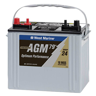 West Marine AGM battery