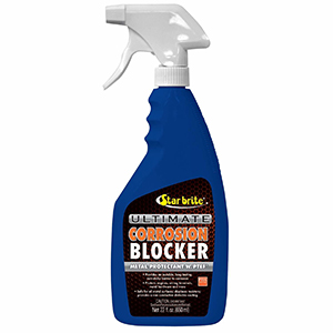 Trigger spray bottle of corrosion blocker