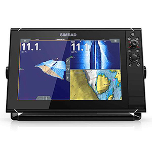 front view of the simrad NSS12 Evo3 Multifunction display