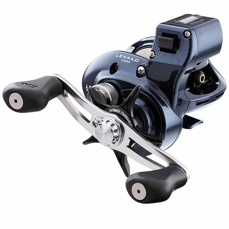 Daiwa Lexa LC100HL Line Counter Left-Hand Baitcasting Reel