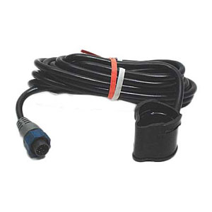 Lowrance trolling motor transducer with built-in temperature sensor
