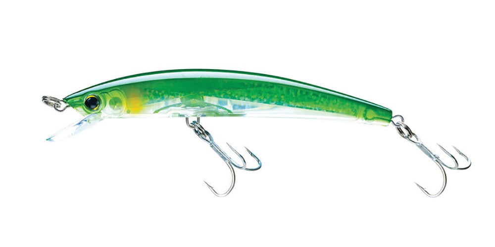 Hard bait fishing lures including crankbaits, jerkbaits, and plugs in various colors