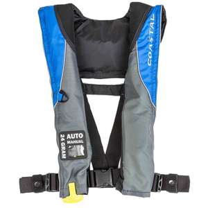 Inflatable life jacket